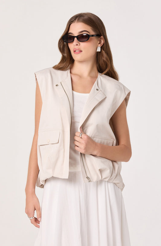 Radley Oversized Cargo Zip Vest