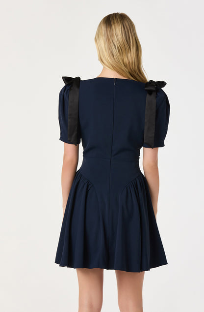 Ciela Bow Mini Dress