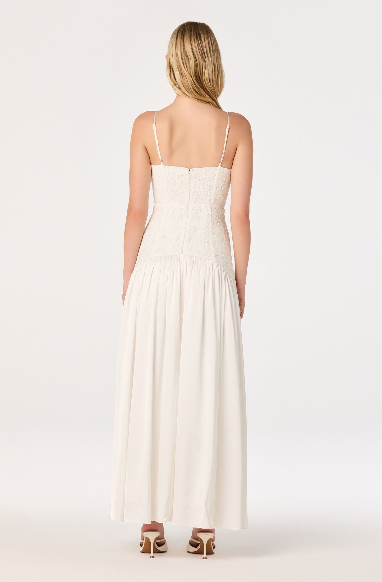 Kaylani Lace Bustier Maxi Dress