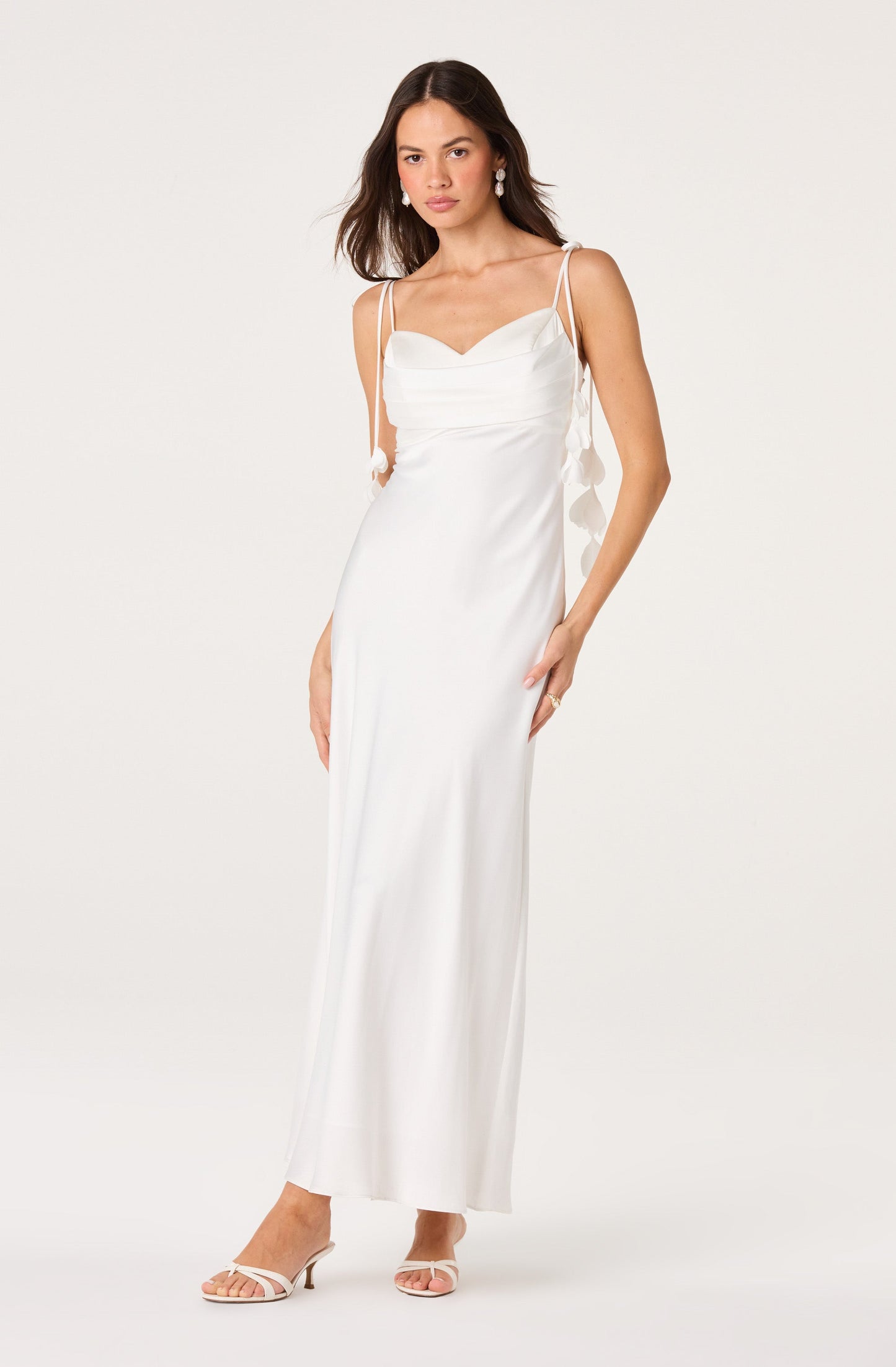 Hera Satin Maxi Dress