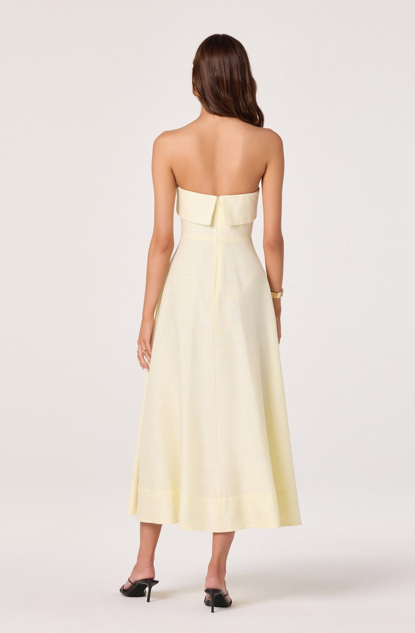 Ximena Floral Strapless Maxi Dress