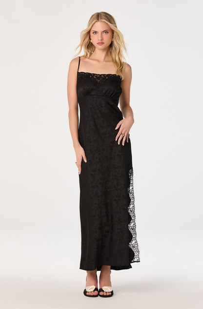 Kristian Jacquard Maxi Dress