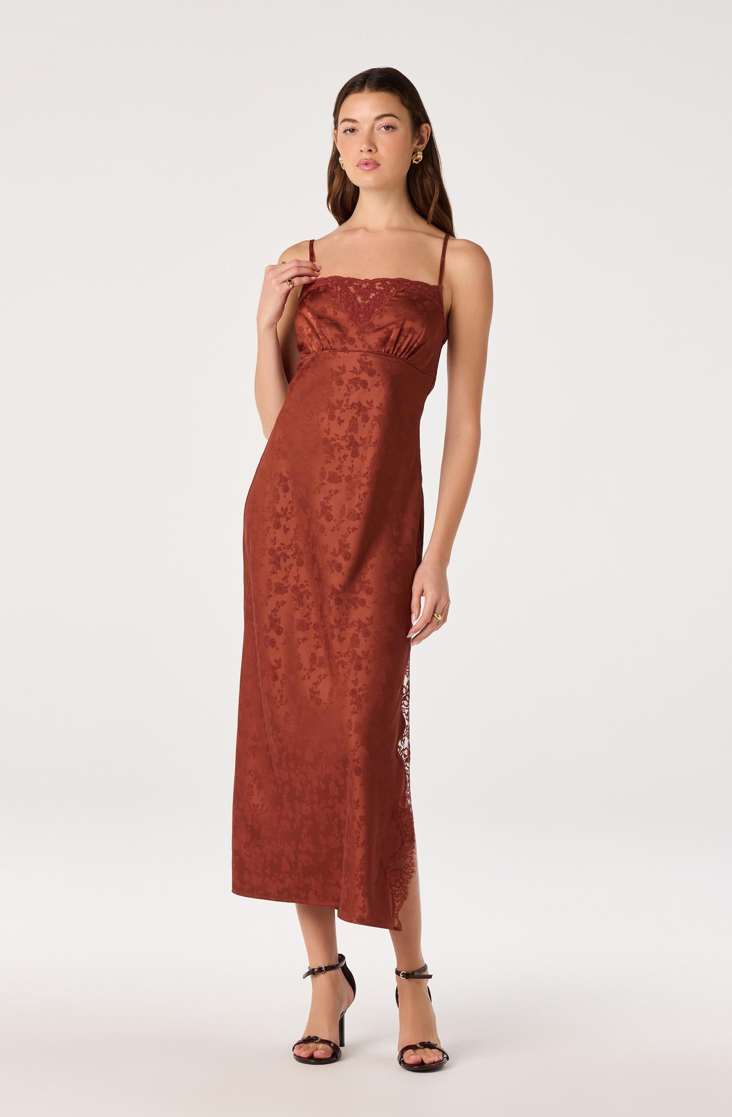 Kristian Jacquard Maxi Dress