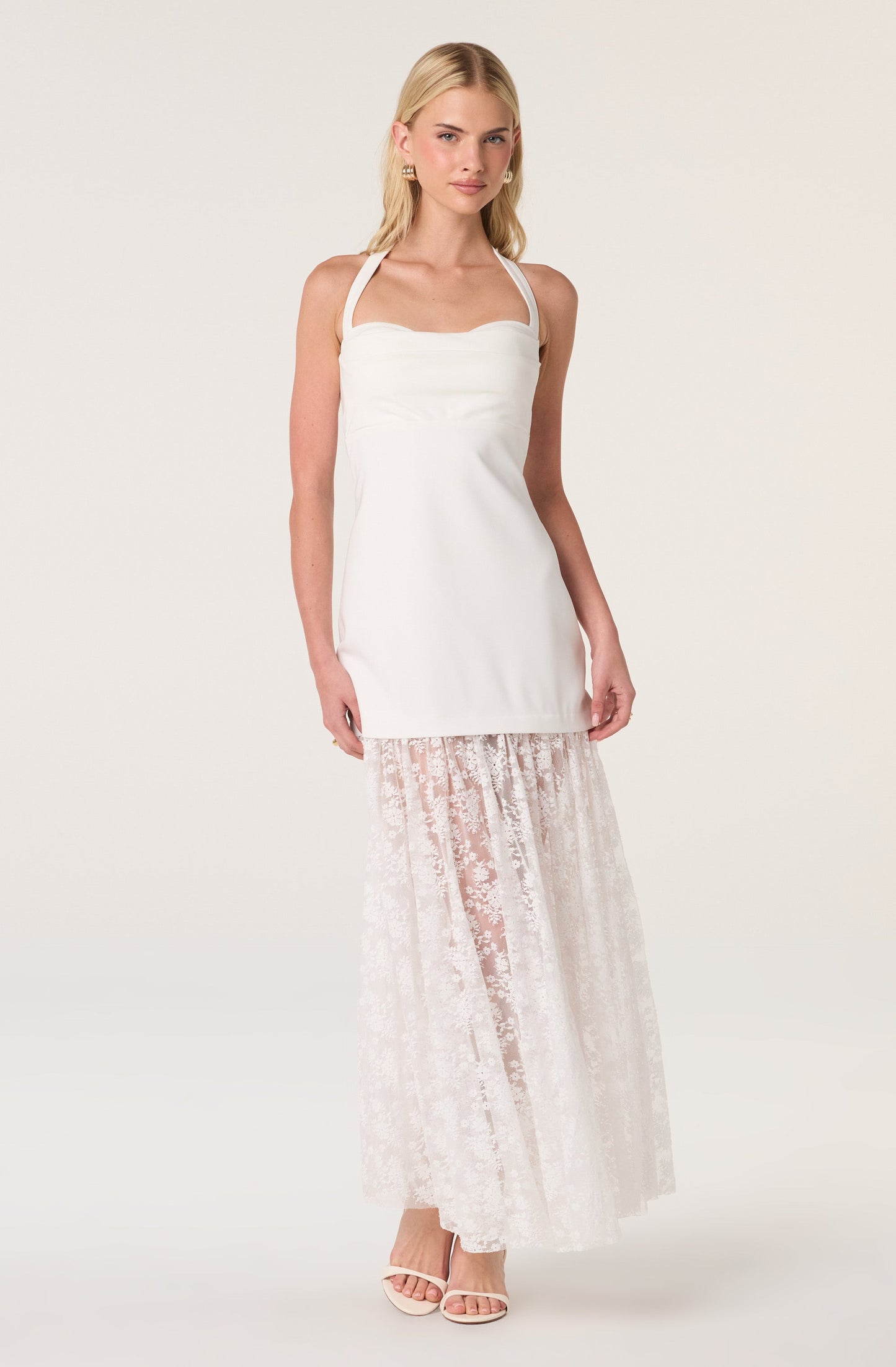Mandy Halter Mixed Media Dress
