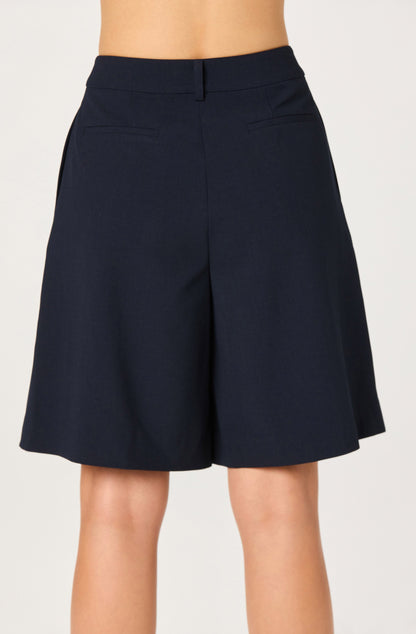 Quillie Pleated Bermuda Shorts