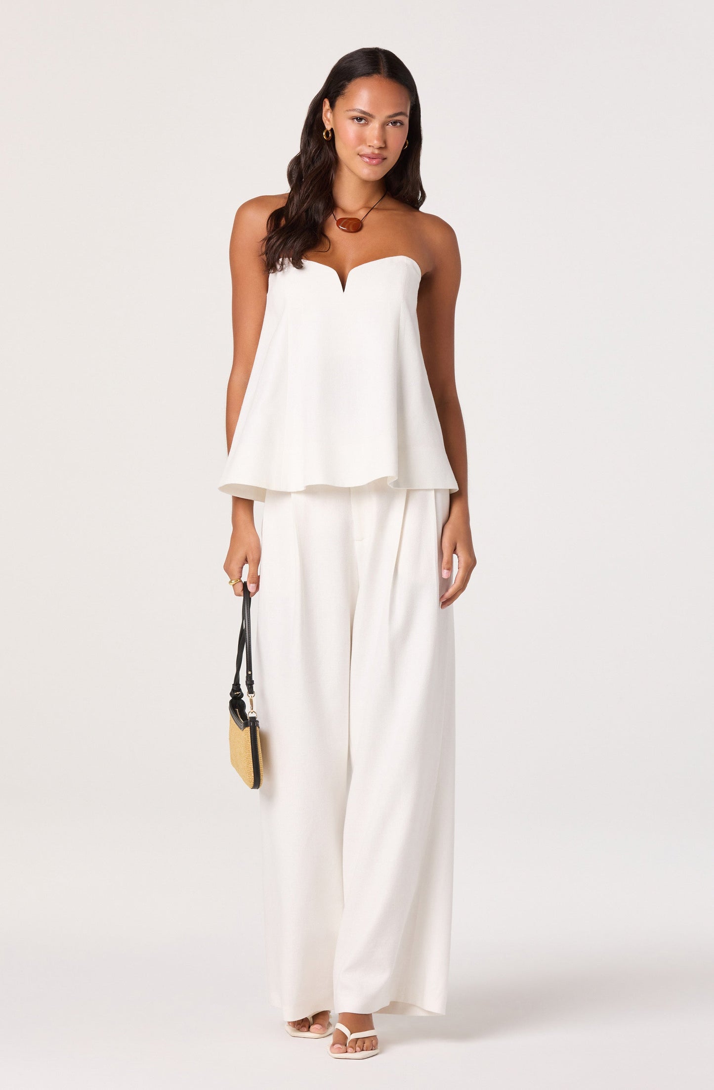 Talulla Wide-Leg Linen Pants