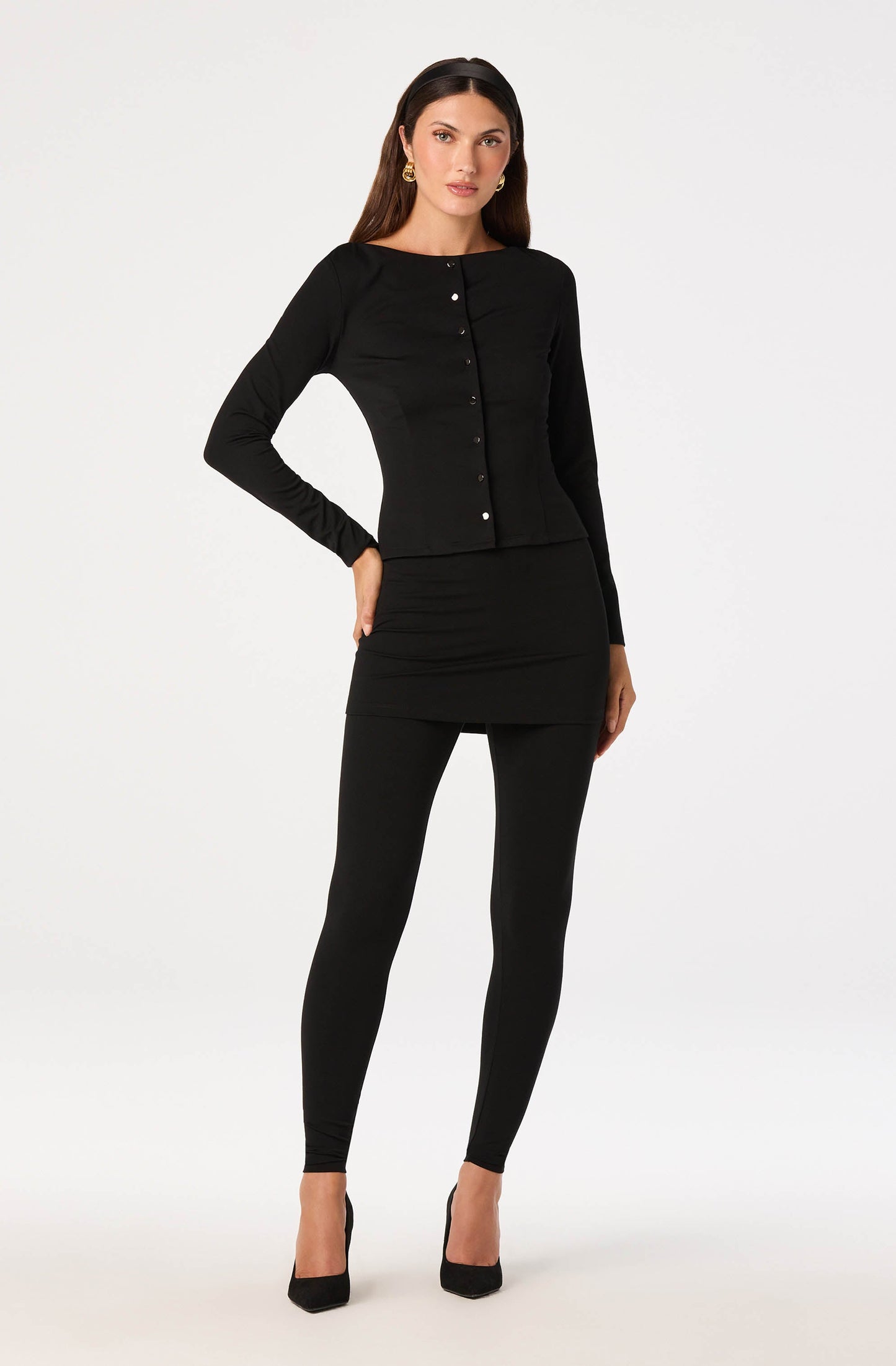 Holly Skirted Knit Leggings