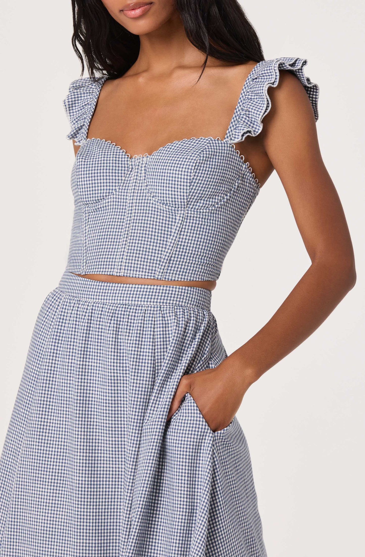 Wylda A-Line Midi Skirt