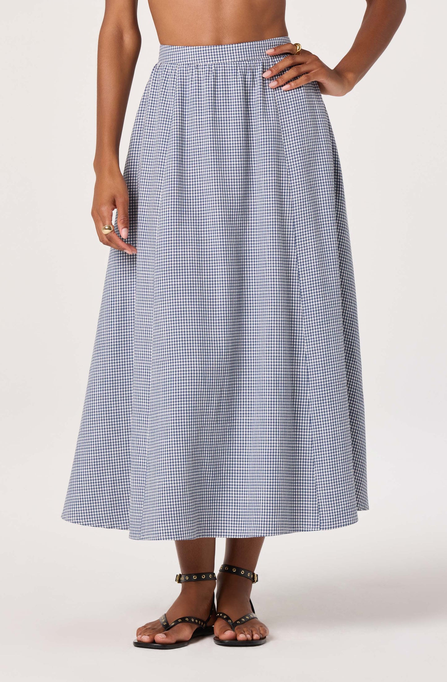Wylda A-Line Midi Skirt