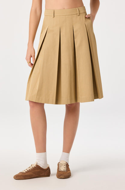 Alice Pleated Midi Skirt