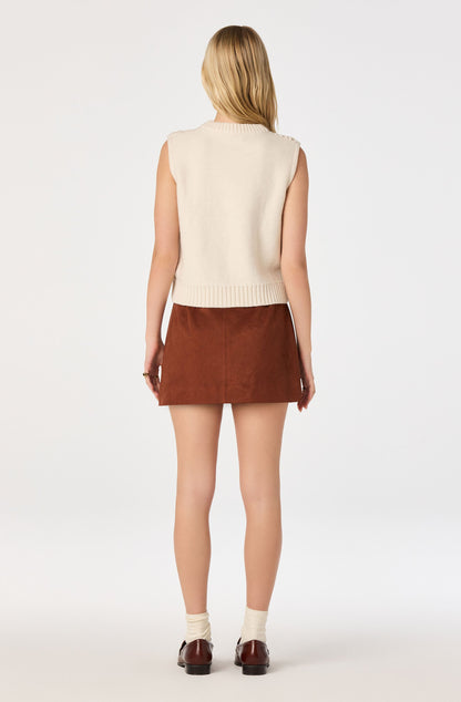 Edlyn Cable Knit Sweater Vest