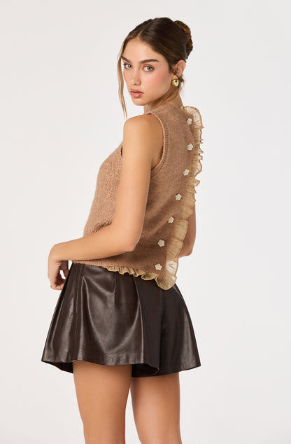 Pernille Cable Knit Sweater Vest