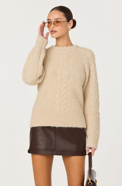 Taran Cable Knit Sweater