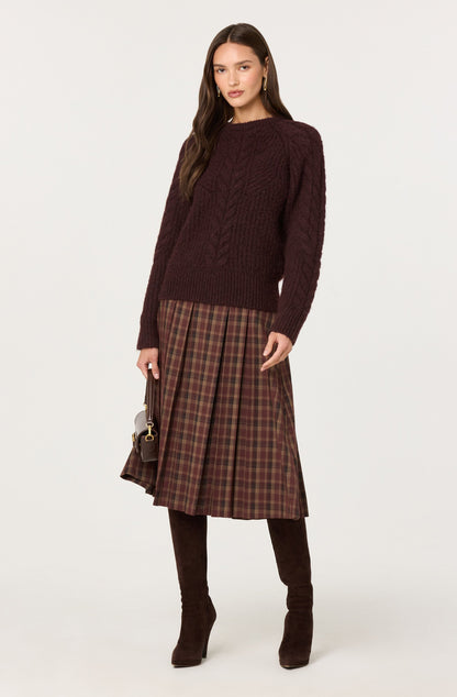 Taran Cable Knit Sweater