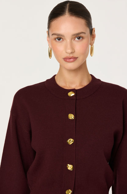 Eryn Crewneck Cardigan