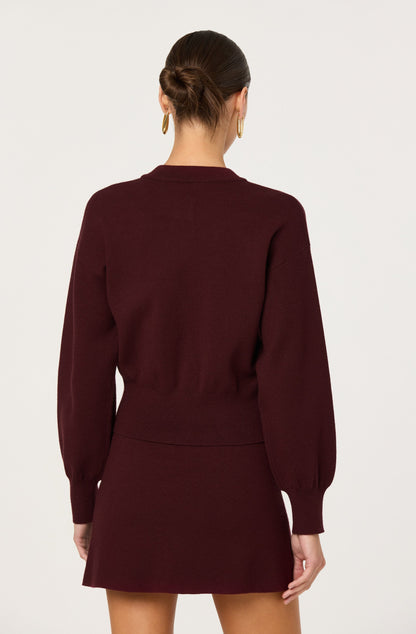 Eryn Crewneck Cardigan