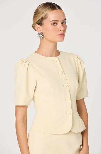 Kristina Puff Sleeve Lady Jacket