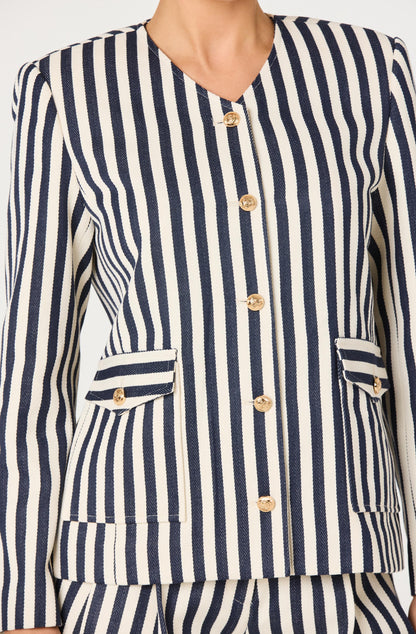 Danae Striped Blazer