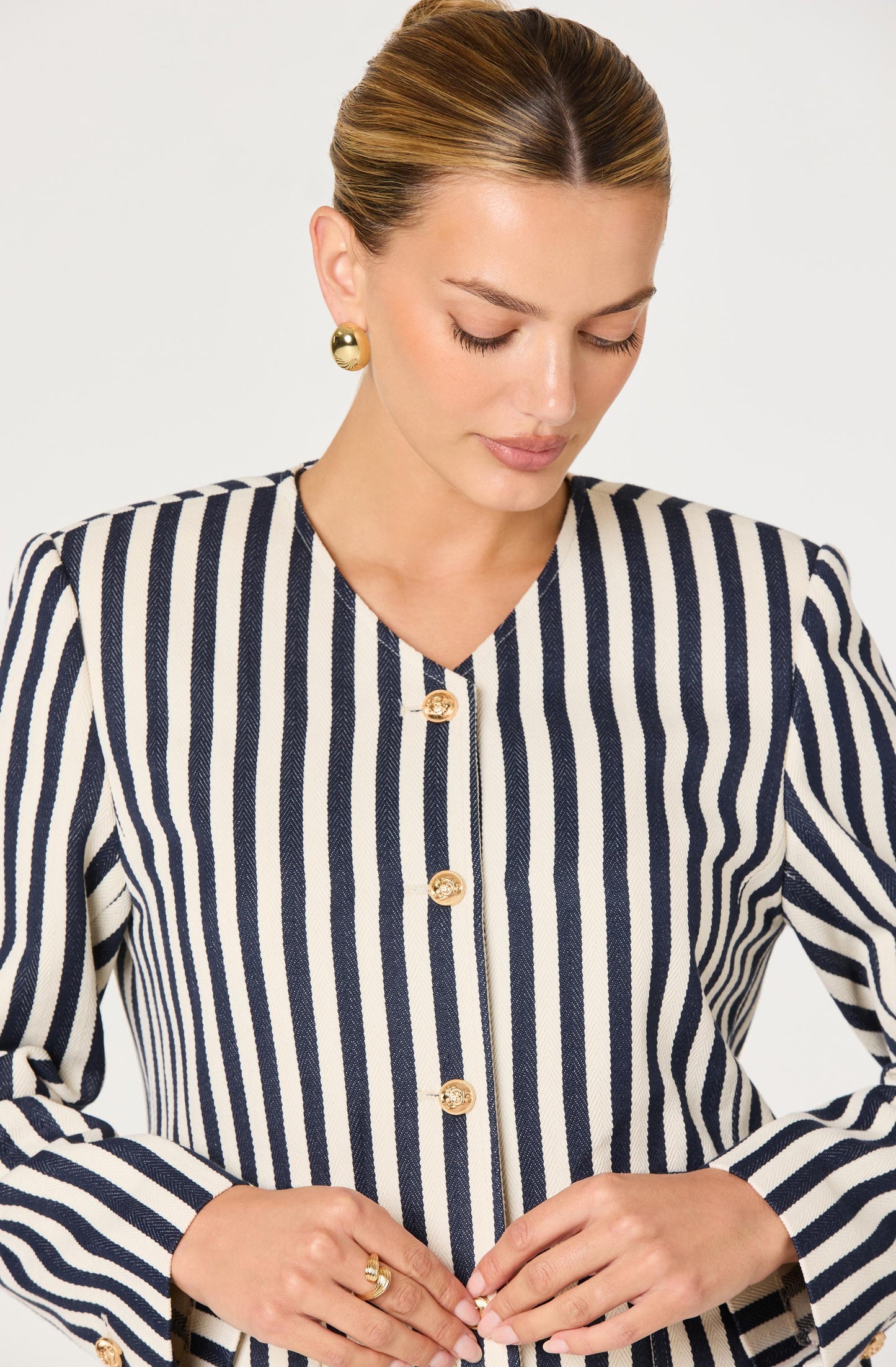 Danae Striped Blazer