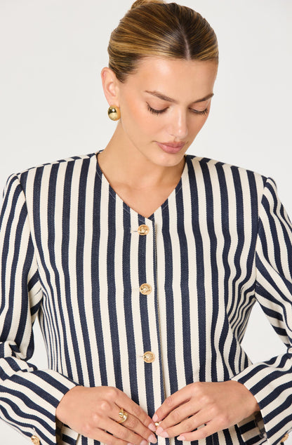 Danae Striped Blazer