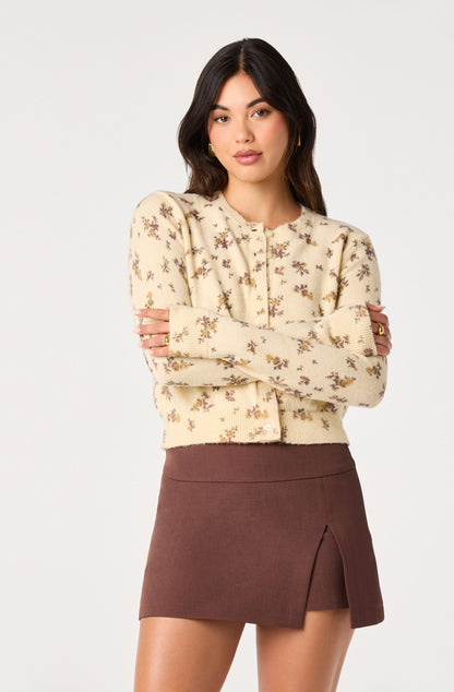 Mary Floral Cardigan