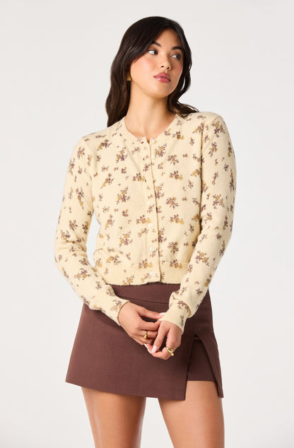 Mary Floral Cardigan