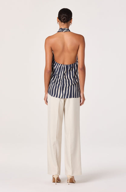 Cira Twist-Front Halter Top