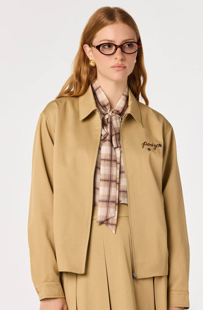 Alice Embroidered Chore Jacket