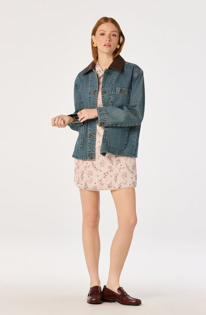 Leslie Denim Chore Jacket