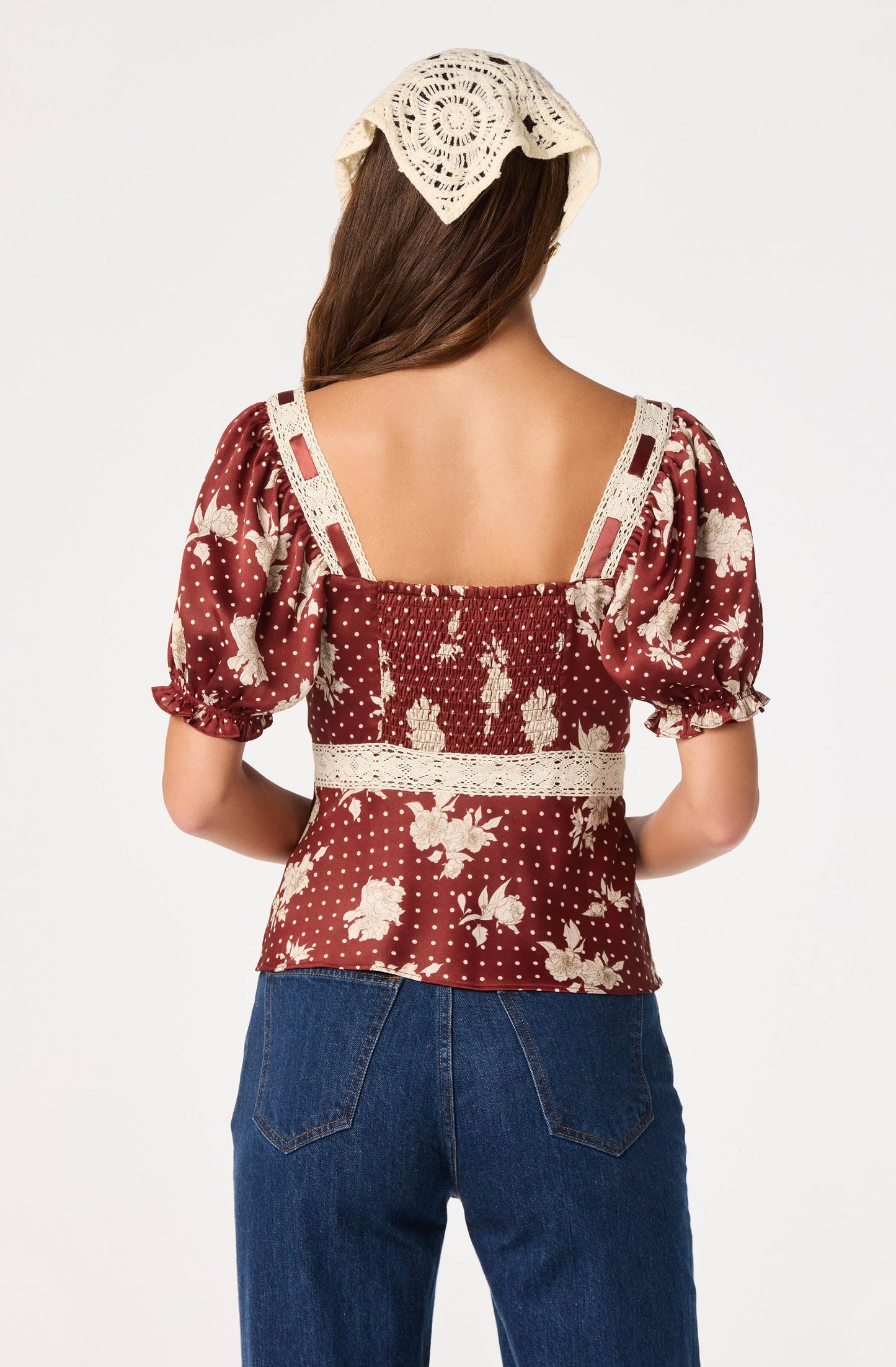 Kristal Milkmaid Top