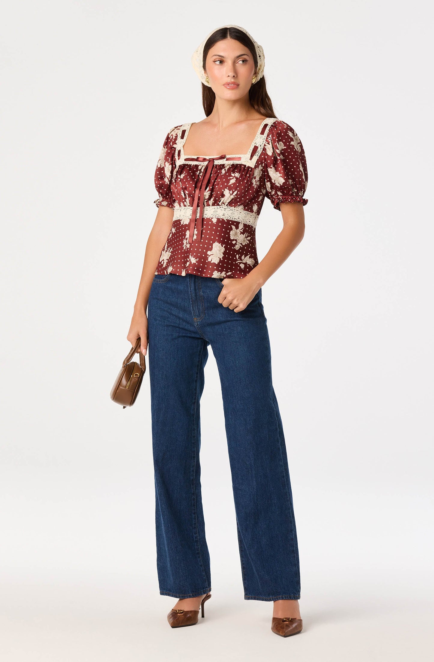 Kristal Milkmaid Top