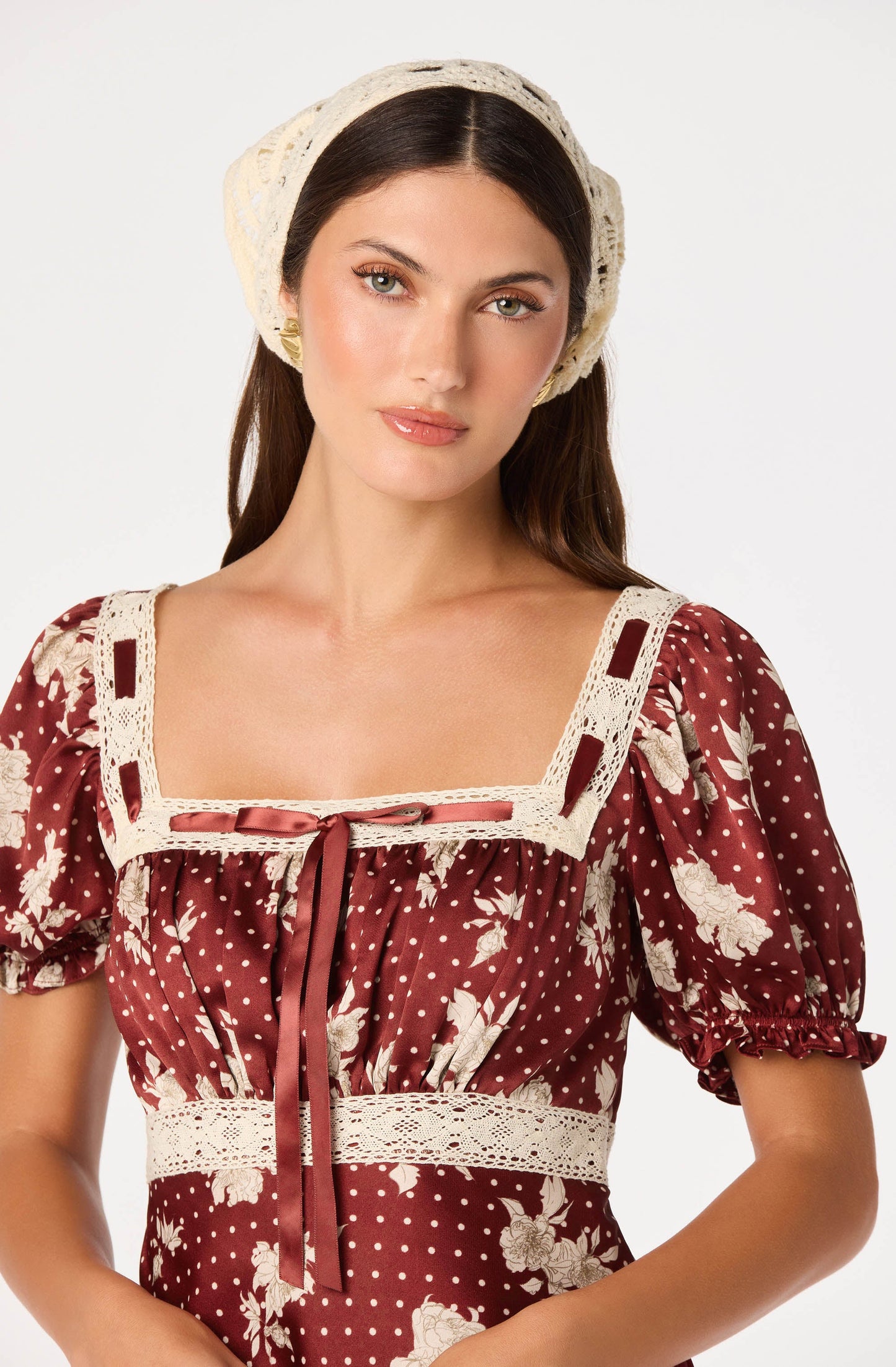 Kristal Milkmaid Top