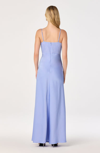 Zinnia Lace Bustier Maxi Gown