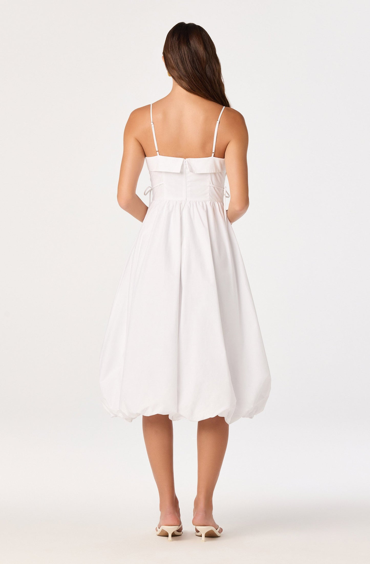 Dahlia Bubble Hem Midi Dress
