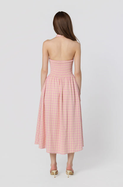 Marianna Halter Midi Dress