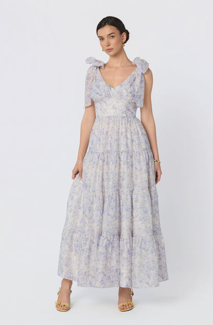 Lenora Floral Tiered Maxi Dress
