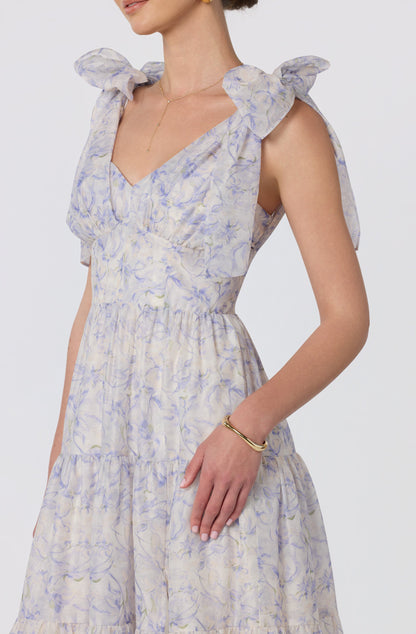 Lenora Floral Tiered Maxi Dress