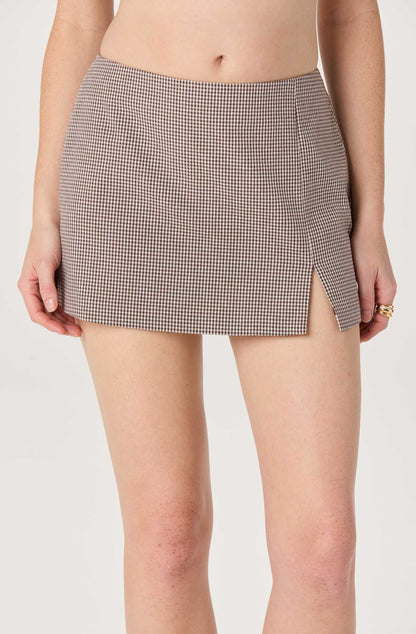Pini Gingham Mini Skort