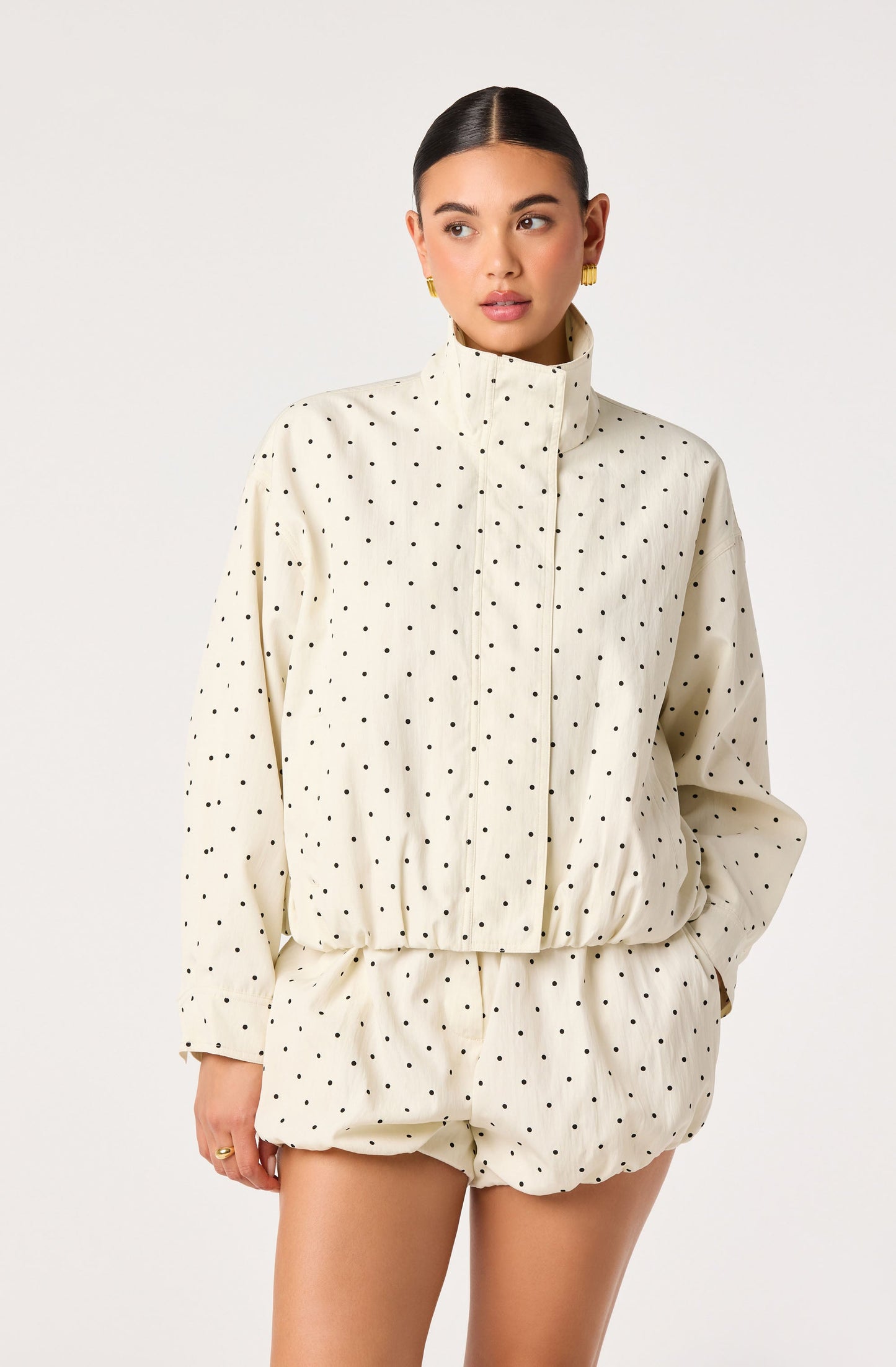 Swoosie Polka Dot Bubble Shorts