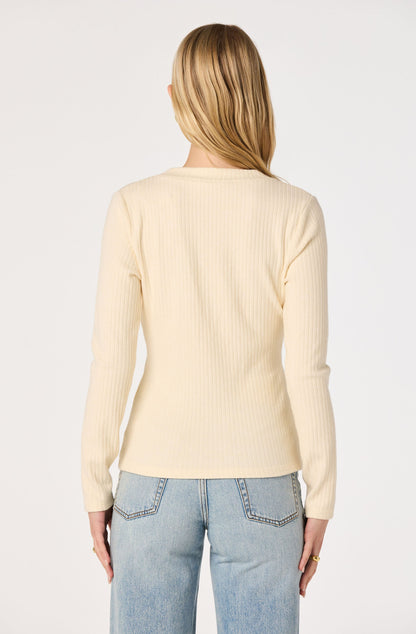 Mckenzie Ribbed V-Neck Cardigan