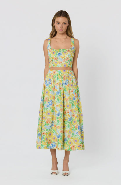 Jolie Floral Crop Top