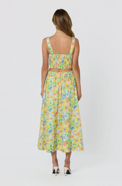 Jolie Floral Crop Top