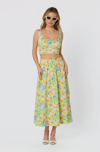 Jolie Floral Crop Top