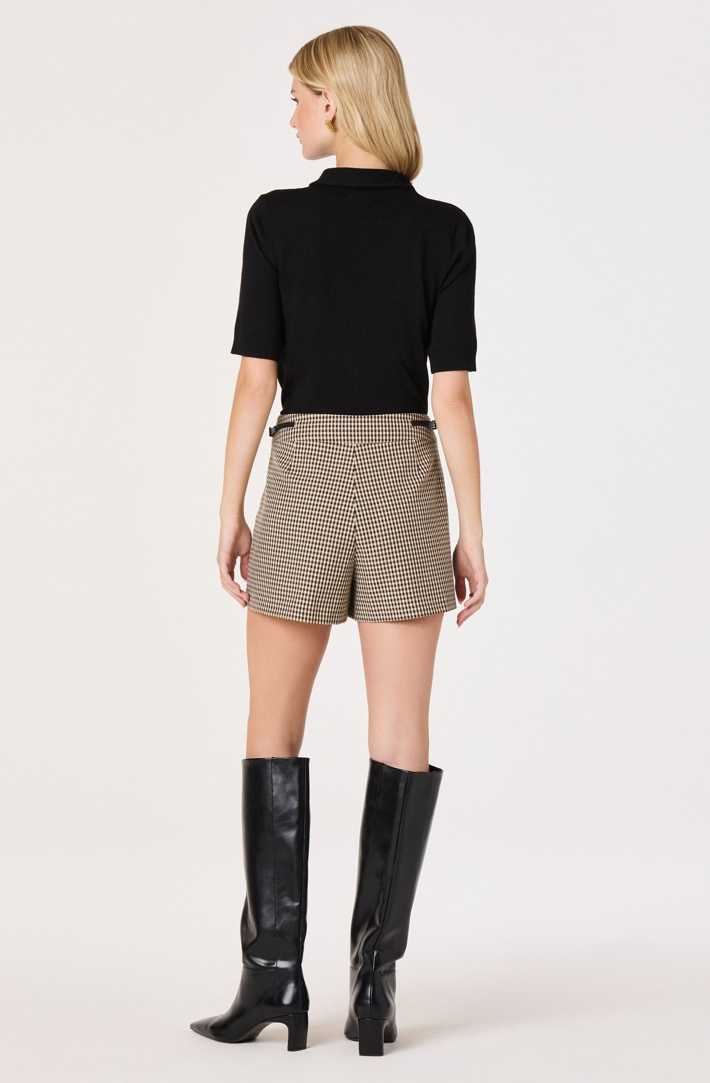 Agatha Scarf-Tie Knit Sweater