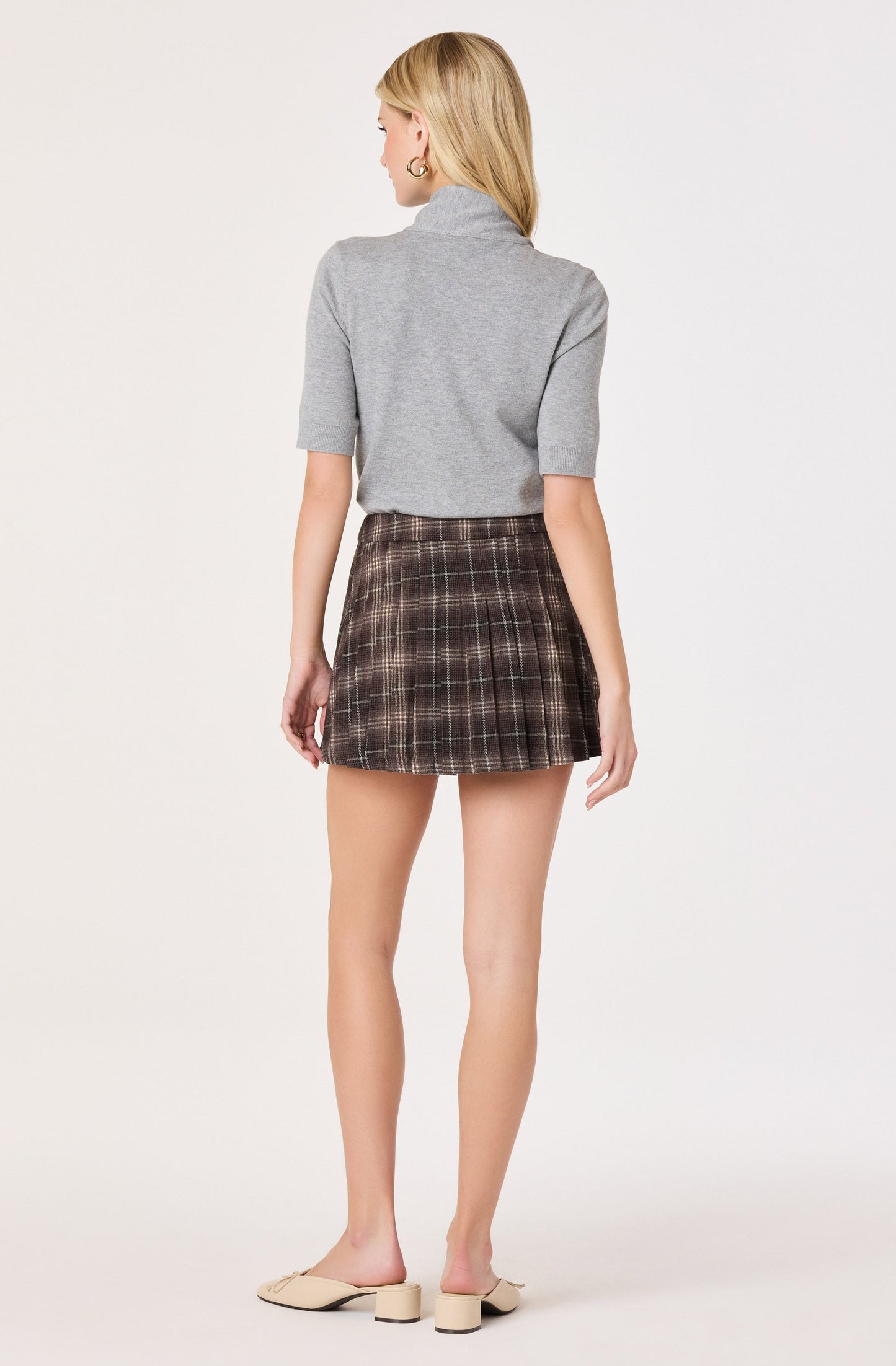Agatha Scarf-Tie Knit Sweater