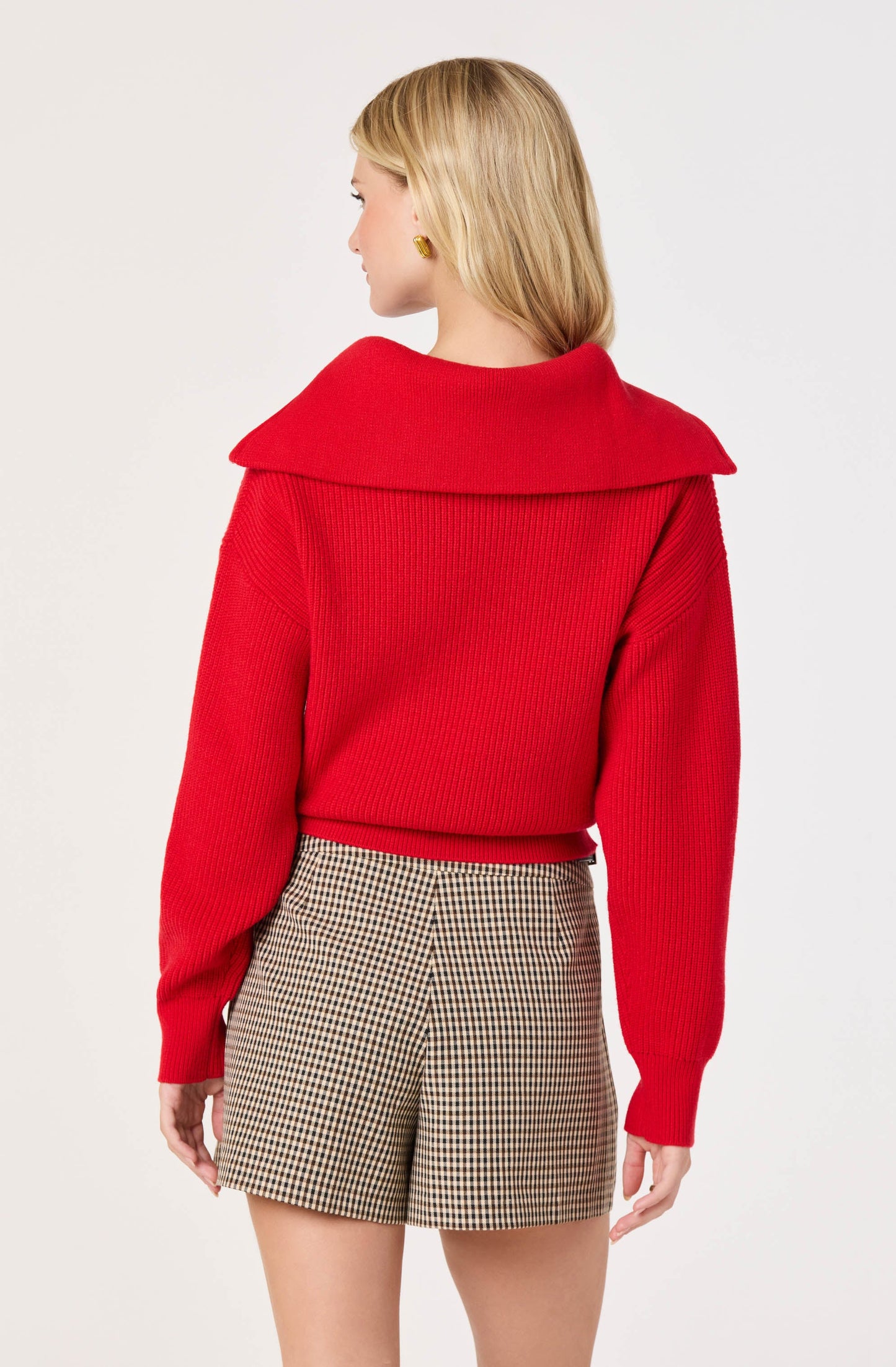 Lucette Quarter Zip Sweater
