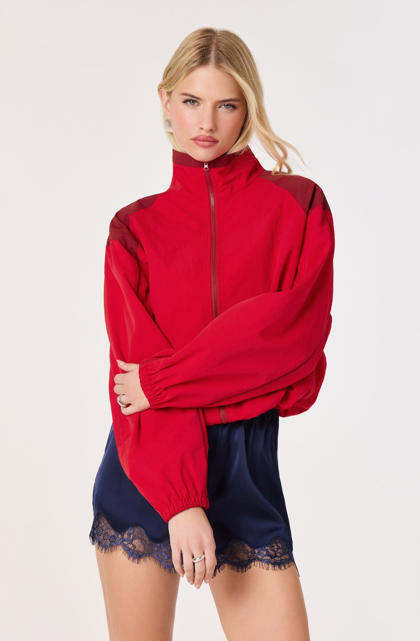 Cameo Colorblock  Windbreaker